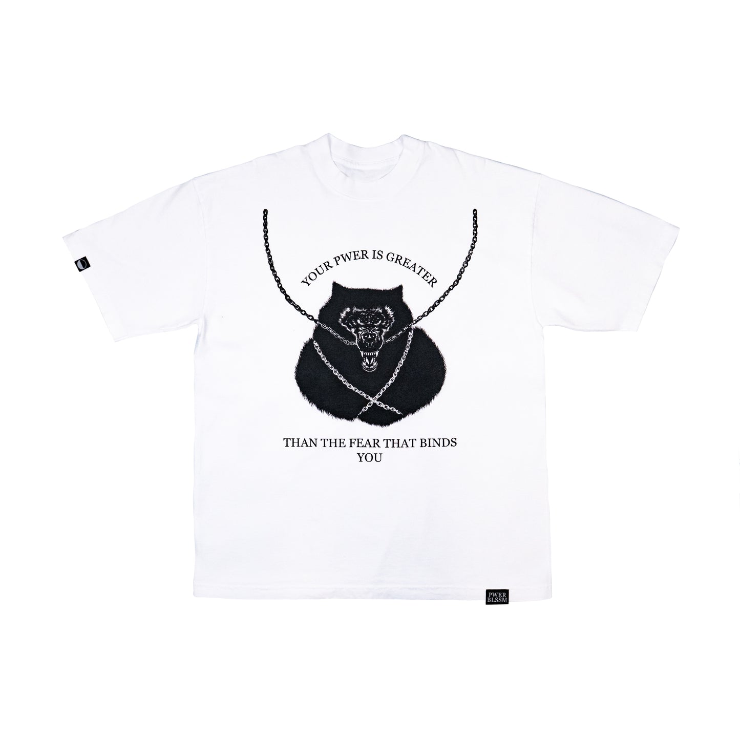 Chained Wolf Heavyweight Shirt - White