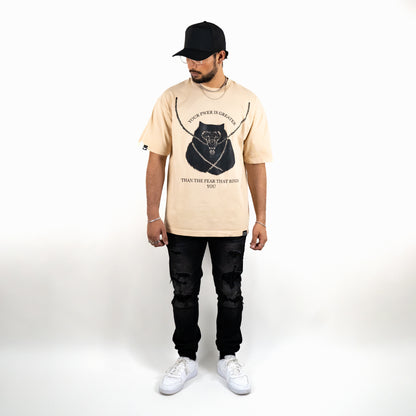 Chained Wolf Heavyweight Shirt - Sand
