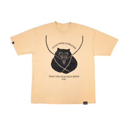 Chained Wolf Heavyweight Shirt - Sand