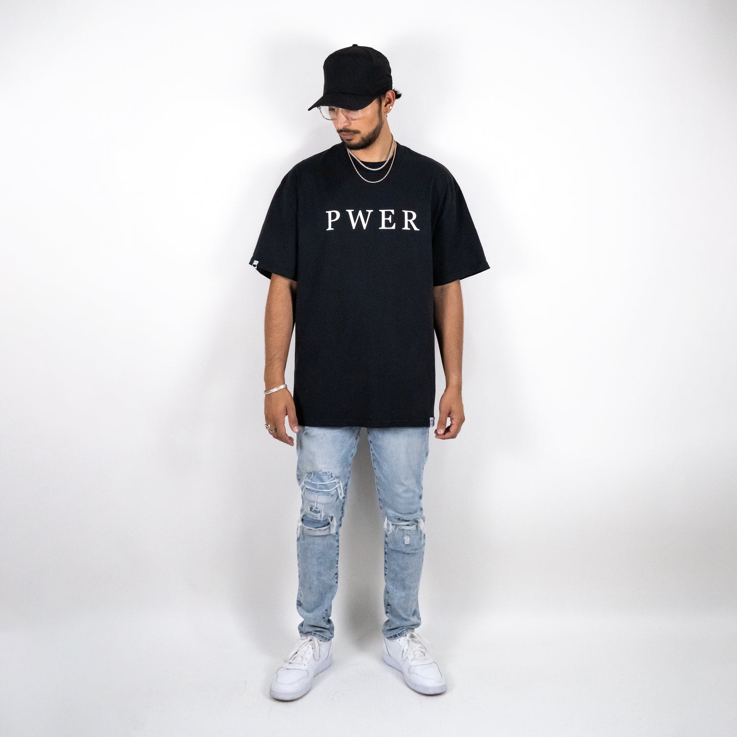 PB Oversized Heavyweight Shirt- Faded Black