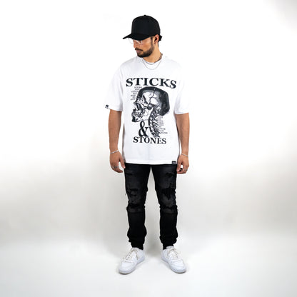 Chained Wolf Heavyweight Shirt - White
